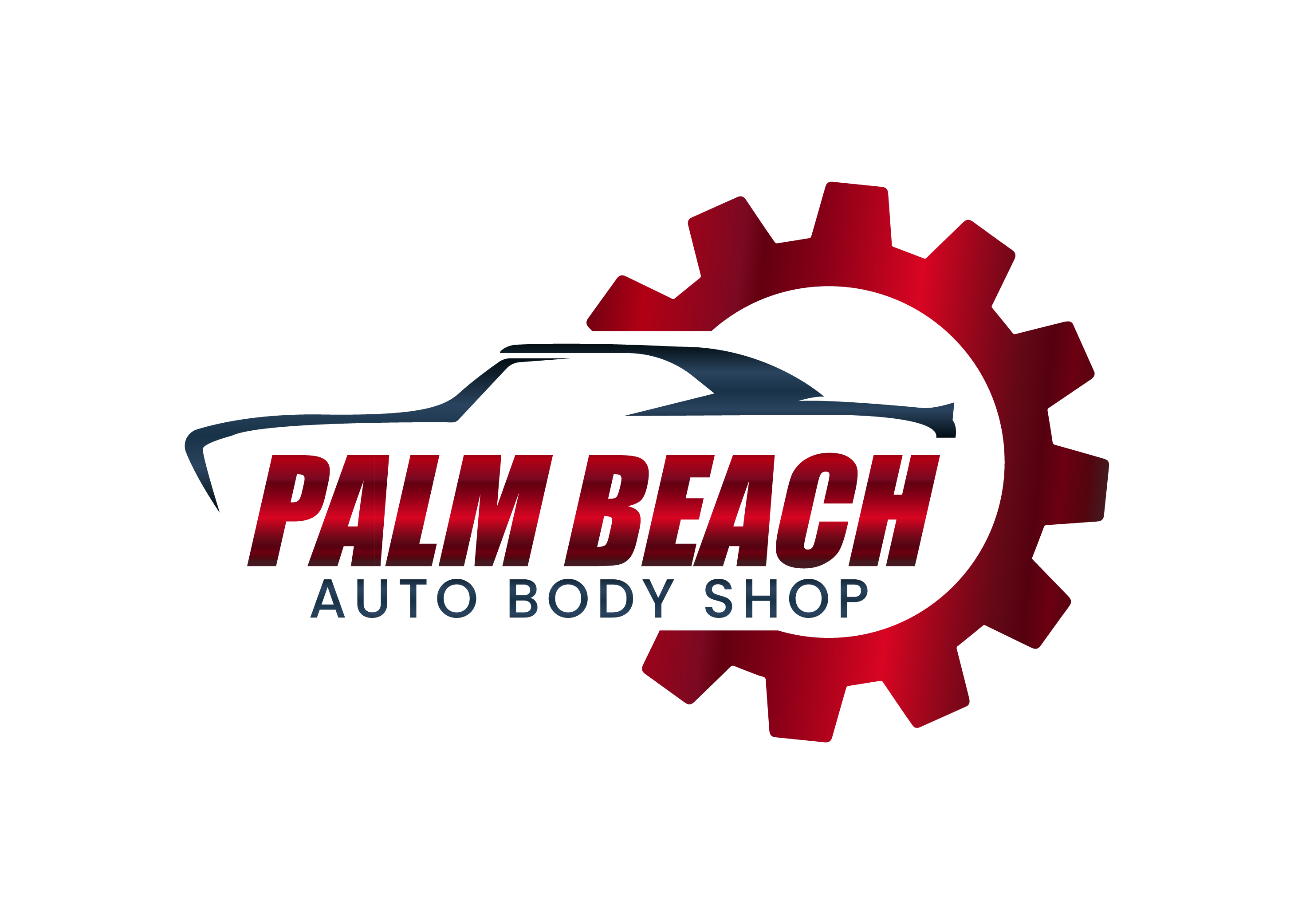 Palm Beach Auto Body Shop logo
